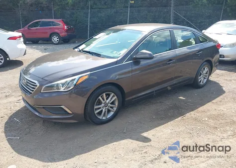2016 Hyundai Sonata Se from USA, damaged, VIN 5NPE24AFXGH309403